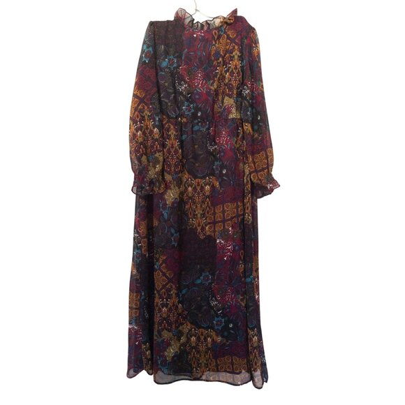Jessica London Multicolor Maxi Dress - Picture 3 of 15